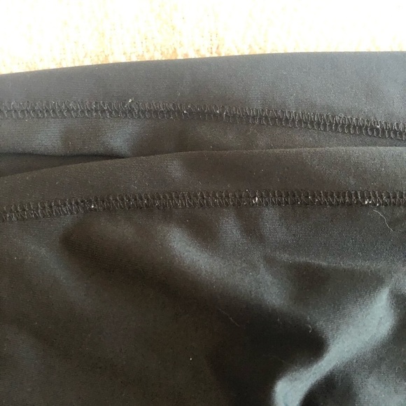 Champion Yoga Pants Medium Rise Black with Pink Trim size Medium - Picture 10 of 11